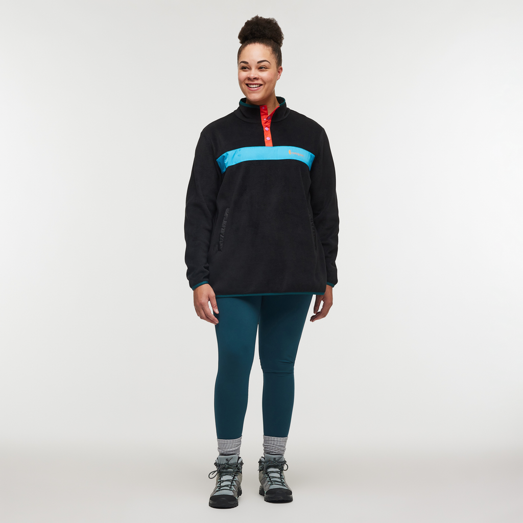 Teca Fleece Pullover - Women's, Round The World, Model Brianna