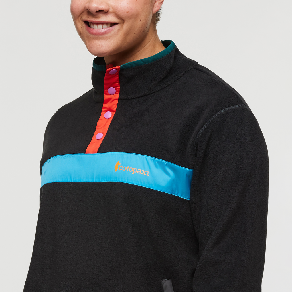 Teca Fleece Pullover - Women's, Round The World, Model Brianna