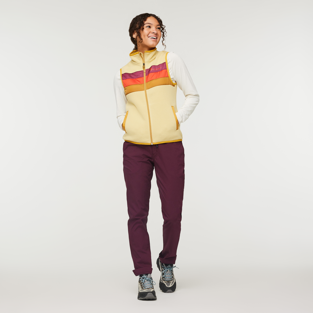 Teca Fleece Vest - Women's, Star Light, Model London