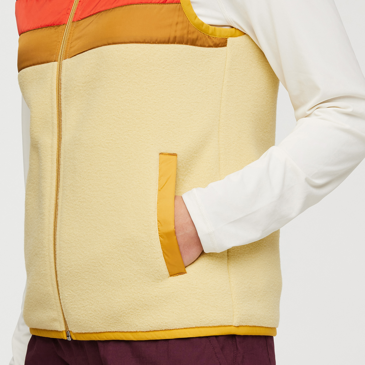 Teca Fleece Vest - Women's, Star Light, Model London