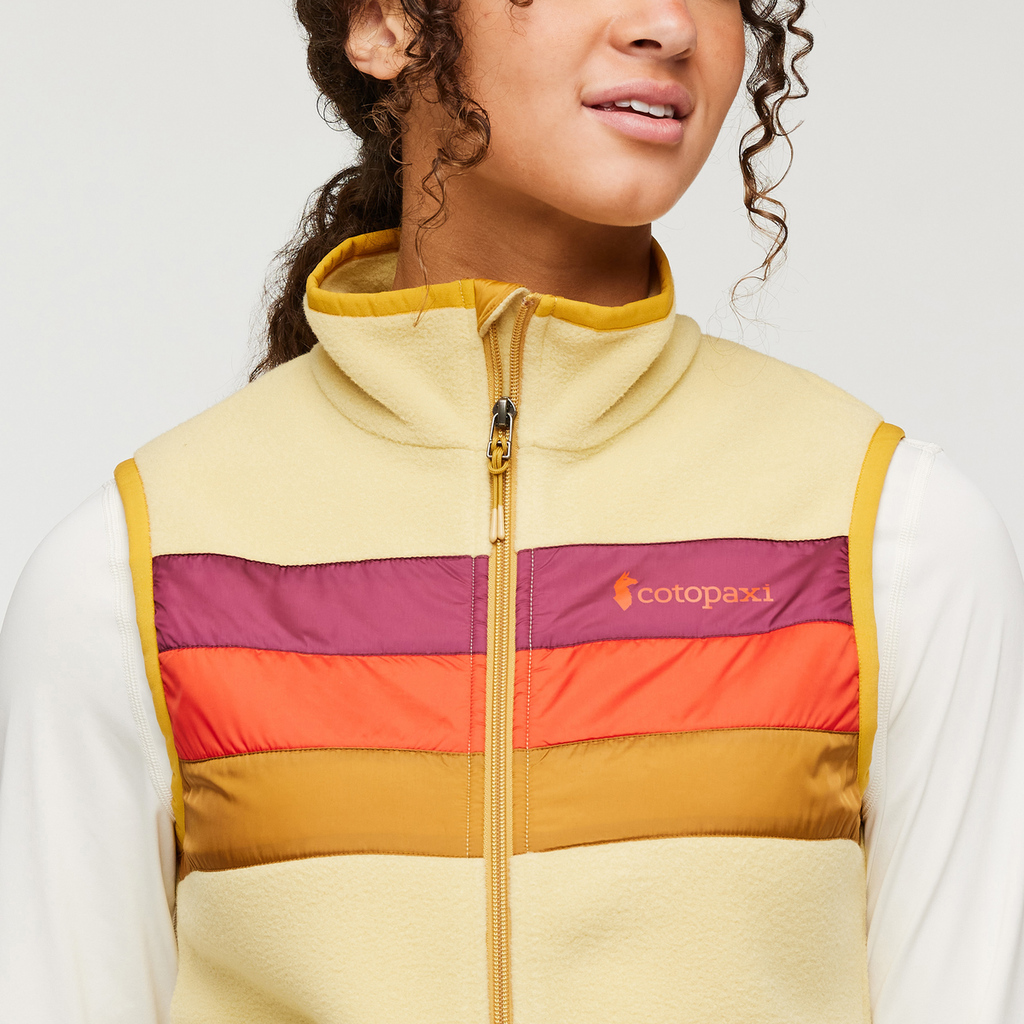 Teca Fleece Vest - Women's, Star Light, Model London