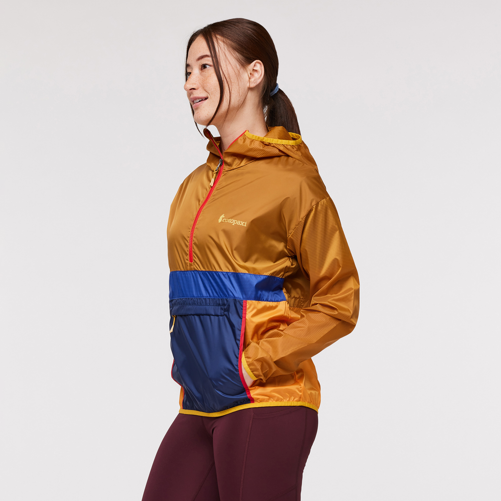 Teca Half-Zip Windbreaker - Women's, Dirt Roads, Model Aya