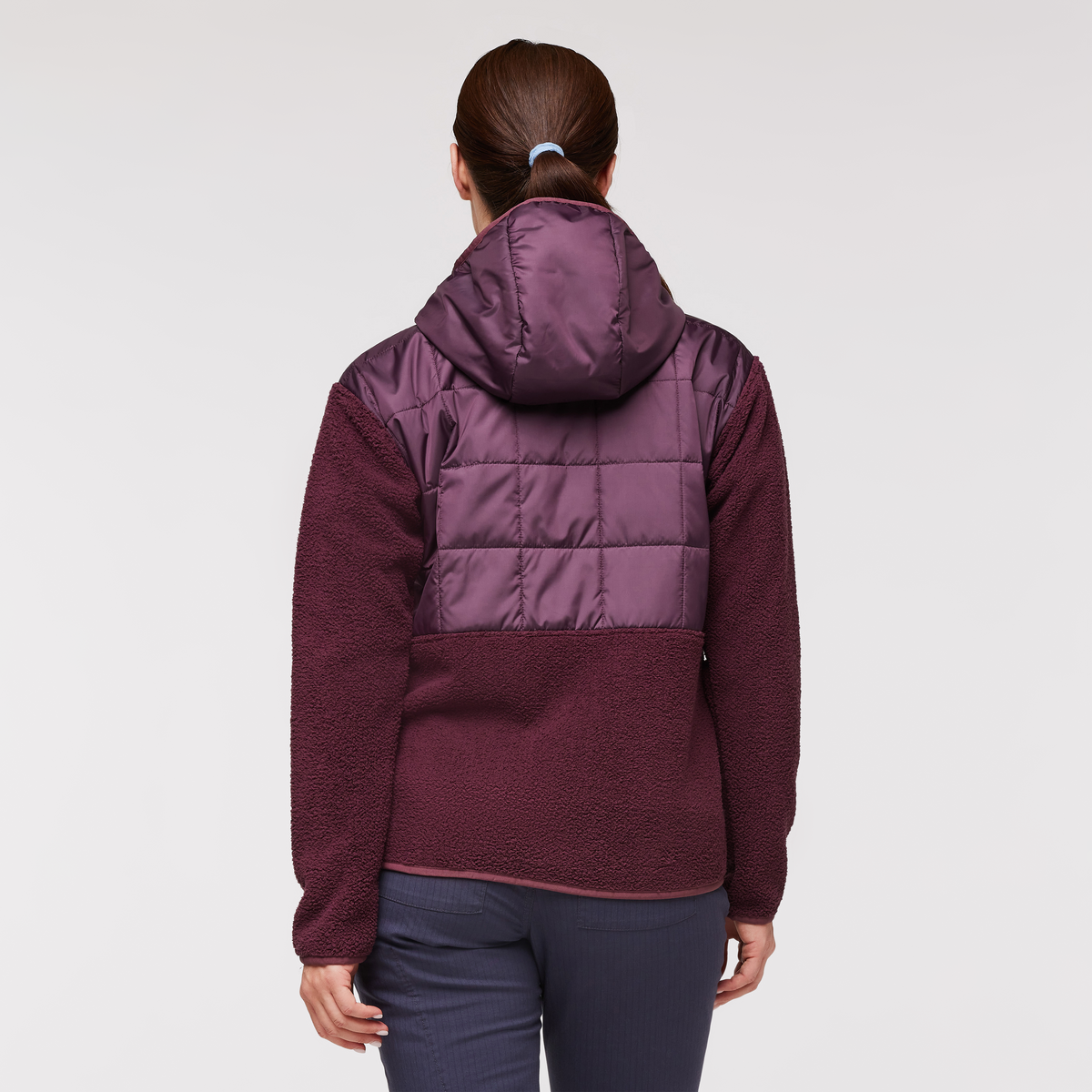 Trico Hybrid Jacket - Women's, Wine, Model Aya