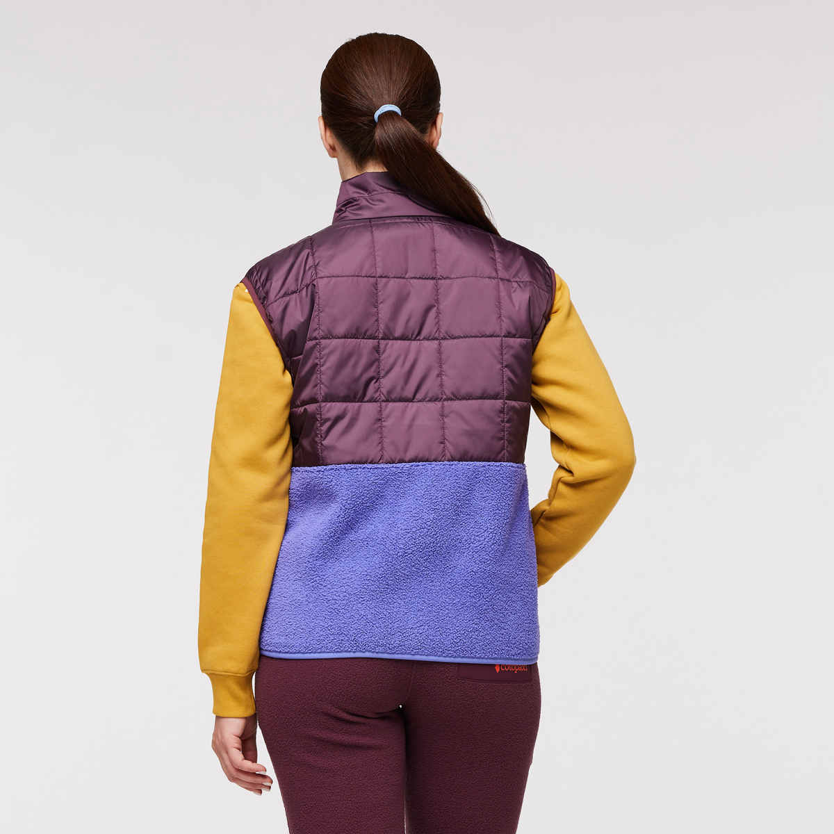 Trico Hybrid Vest - Women's, Wine/Amethyst, Model Aya