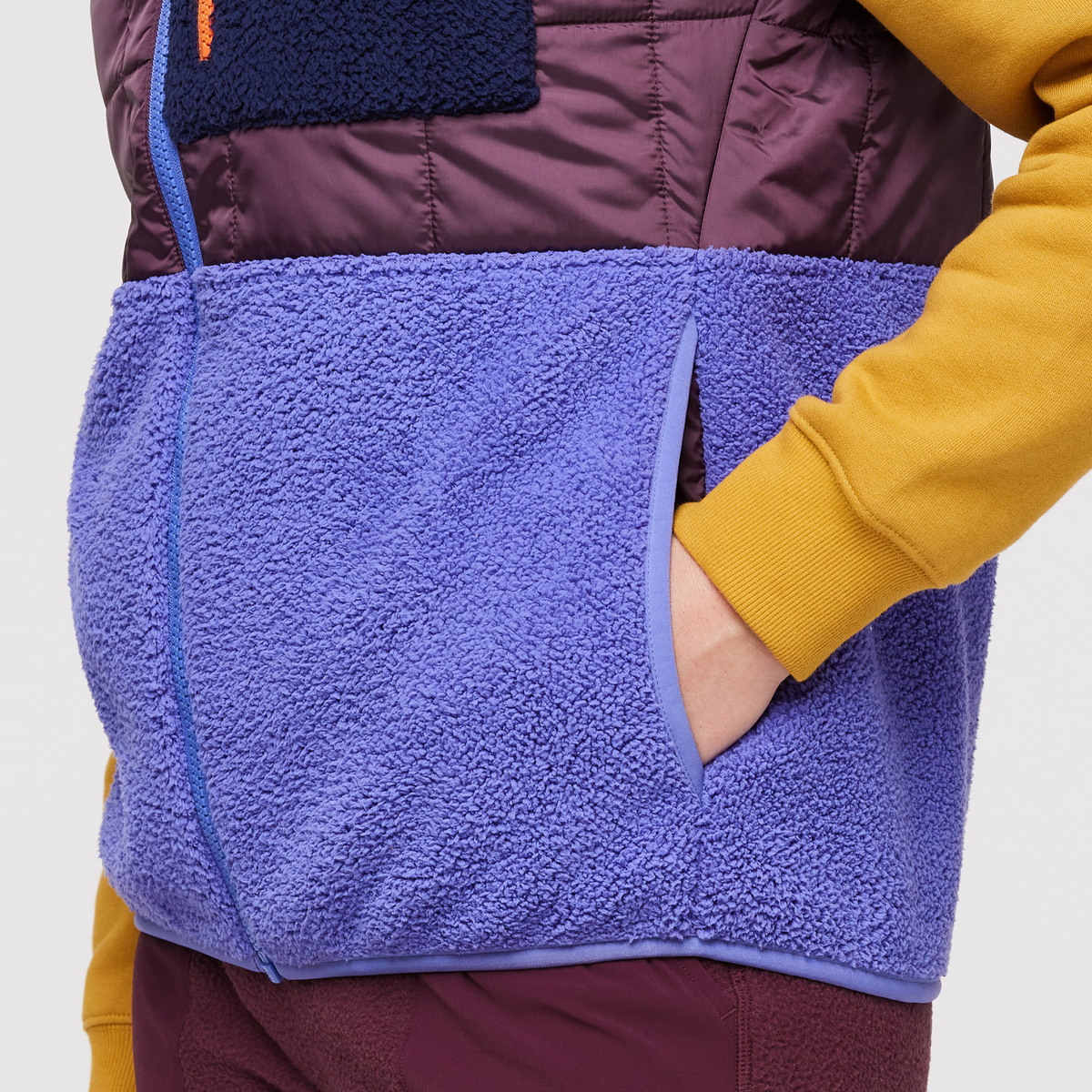 Trico Hybrid Vest - Women's, Wine/Amethyst, Model Aya