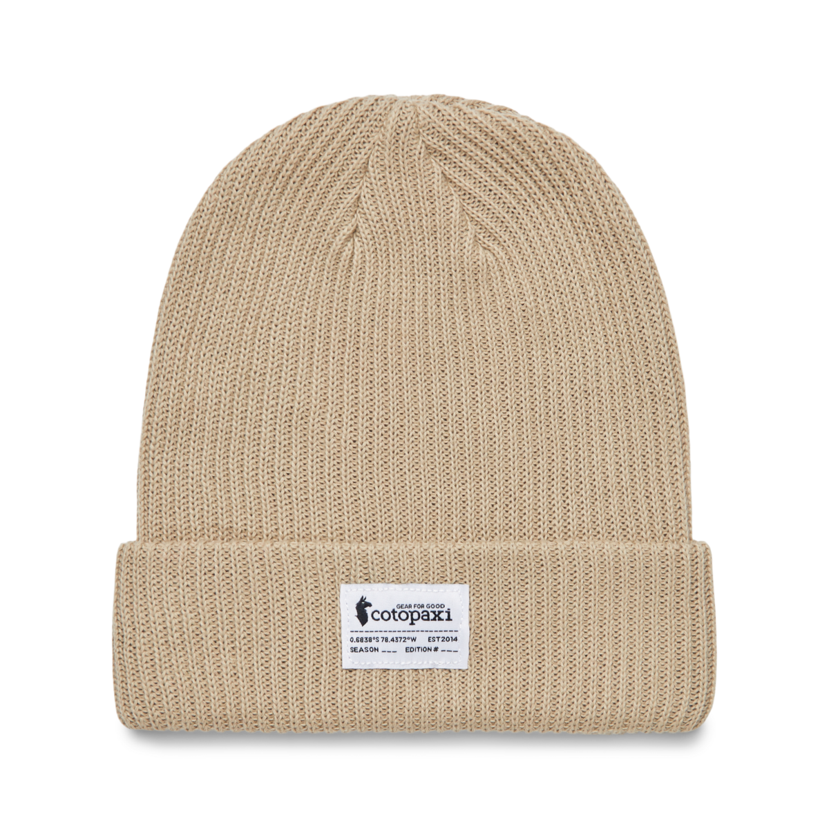 Wharf Beanie - Cotopaxi Patch, Oatmeal