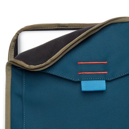 16 Inch Laptop Sleeve - Cada Día, Abyss/Lake
