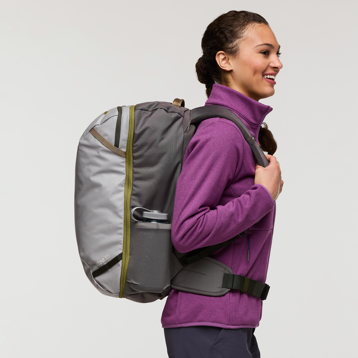 Allpa 35L Travel Pack, Smoke/Cinder