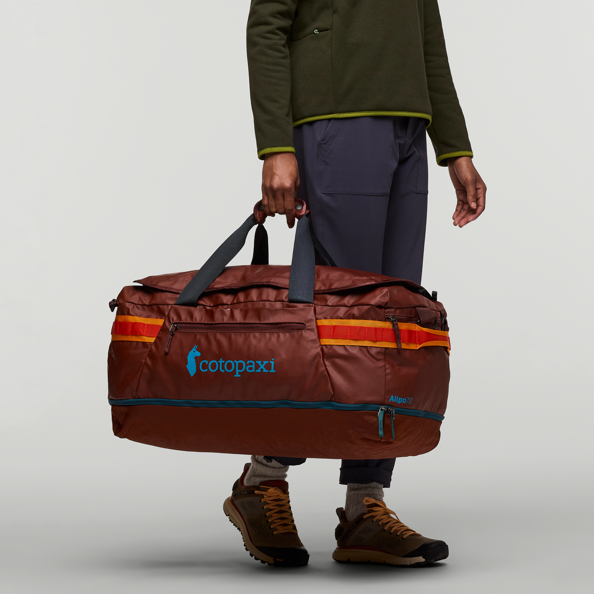 Allpa 70L Duffel Bag, Rusty