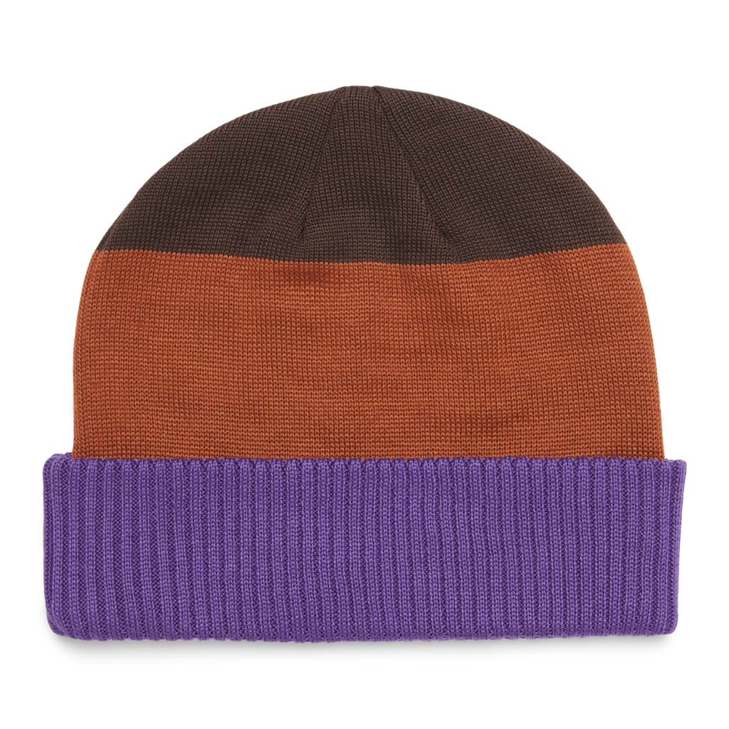 Alto Beanie, Black Violet/Rusty, Detail