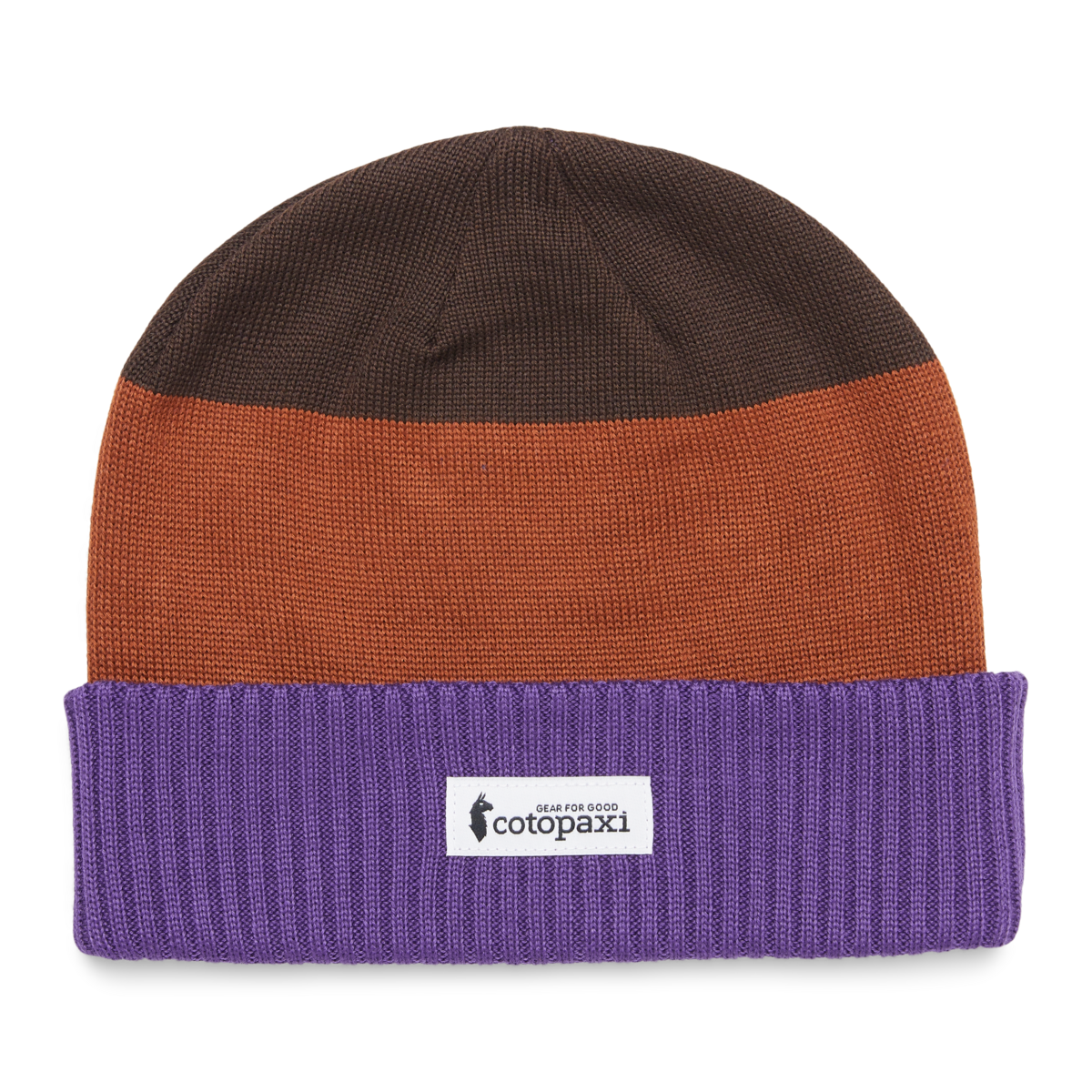 Alto Beanie, Black Violet/Rusty, Detail