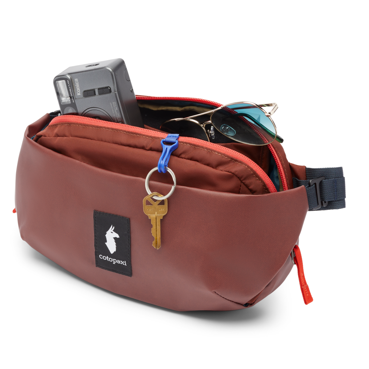 Coso 2L Hip Pack - Cada Día, Chestnut/Rusty