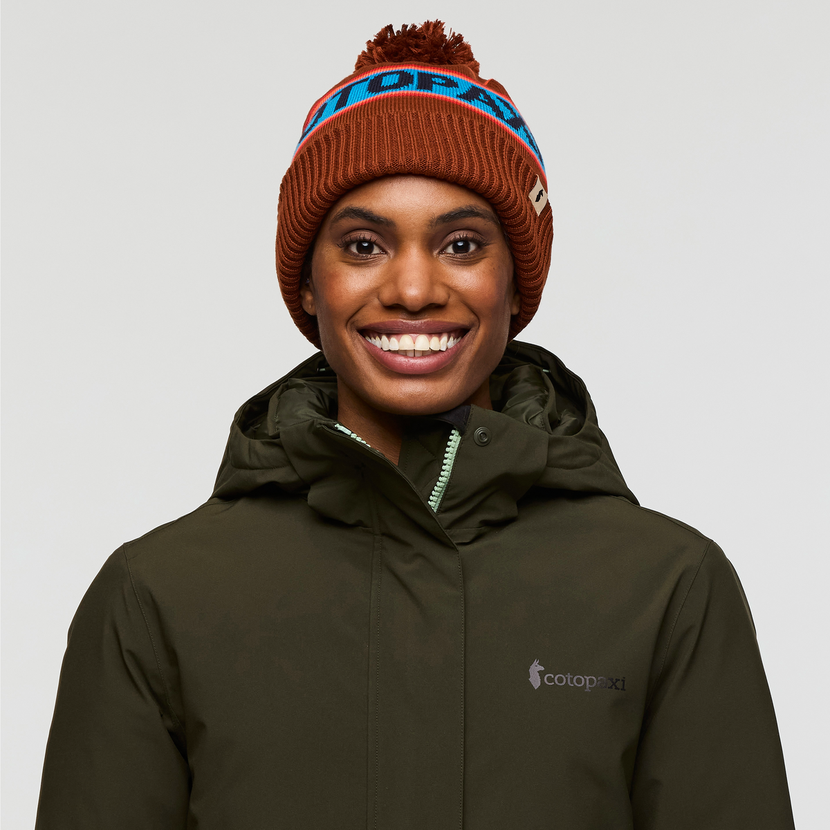 Cumbre Beanie, Rusty, Detail