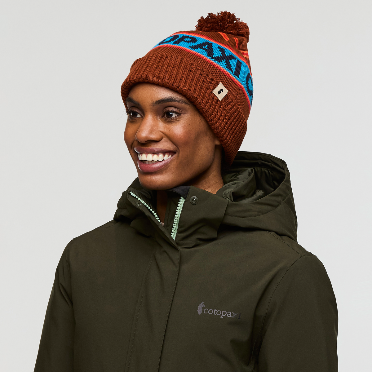 Cumbre Beanie, Rusty, Detail