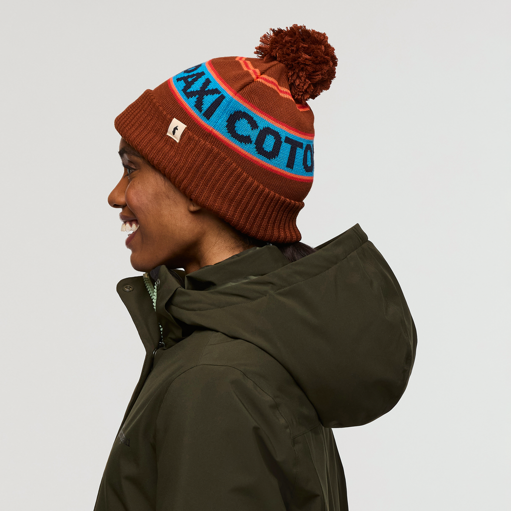 Cumbre Beanie, Rusty, Detail
