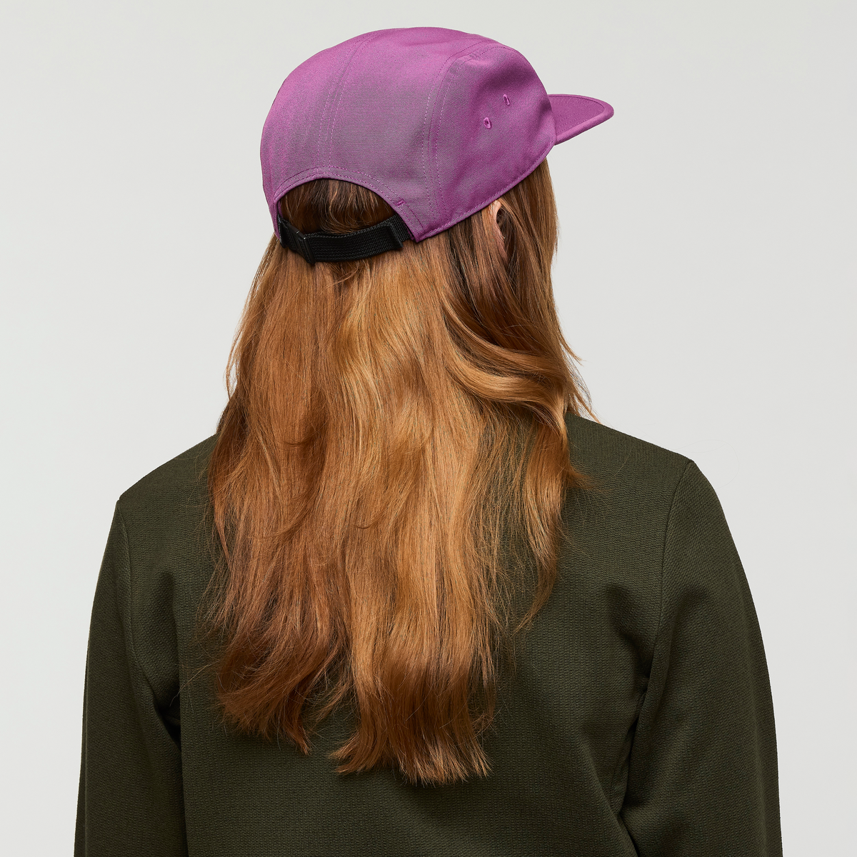 Do Good 5-Panel Hat, Mauve, Detail