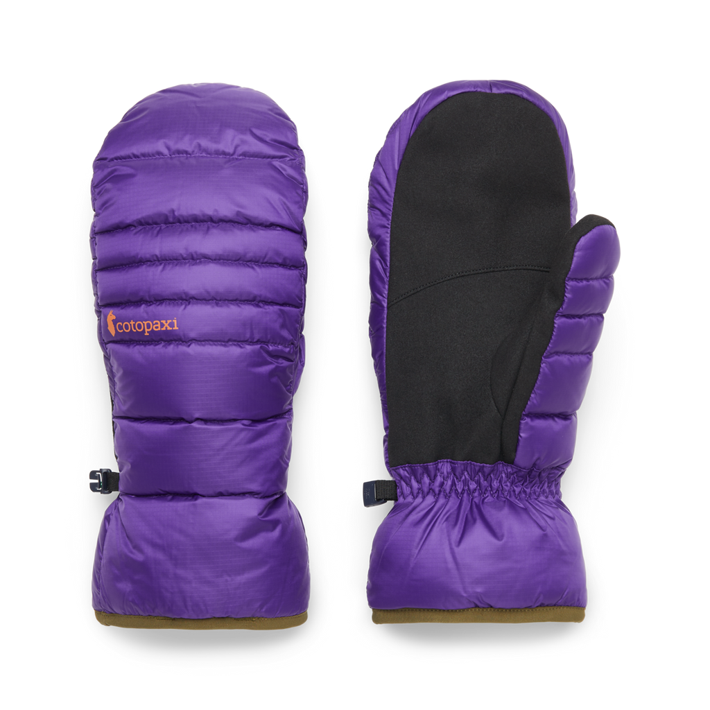 Down Mitten, Black Violet, Detail