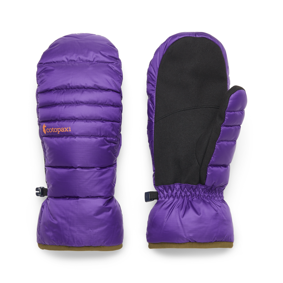 Down Mitten, Black Violet, Detail