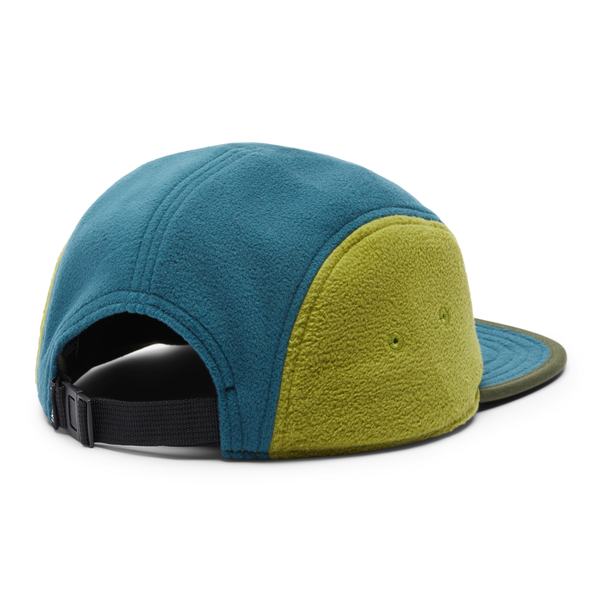 Fleece 5-Panel Hat, Woods/Abyss, Detail
