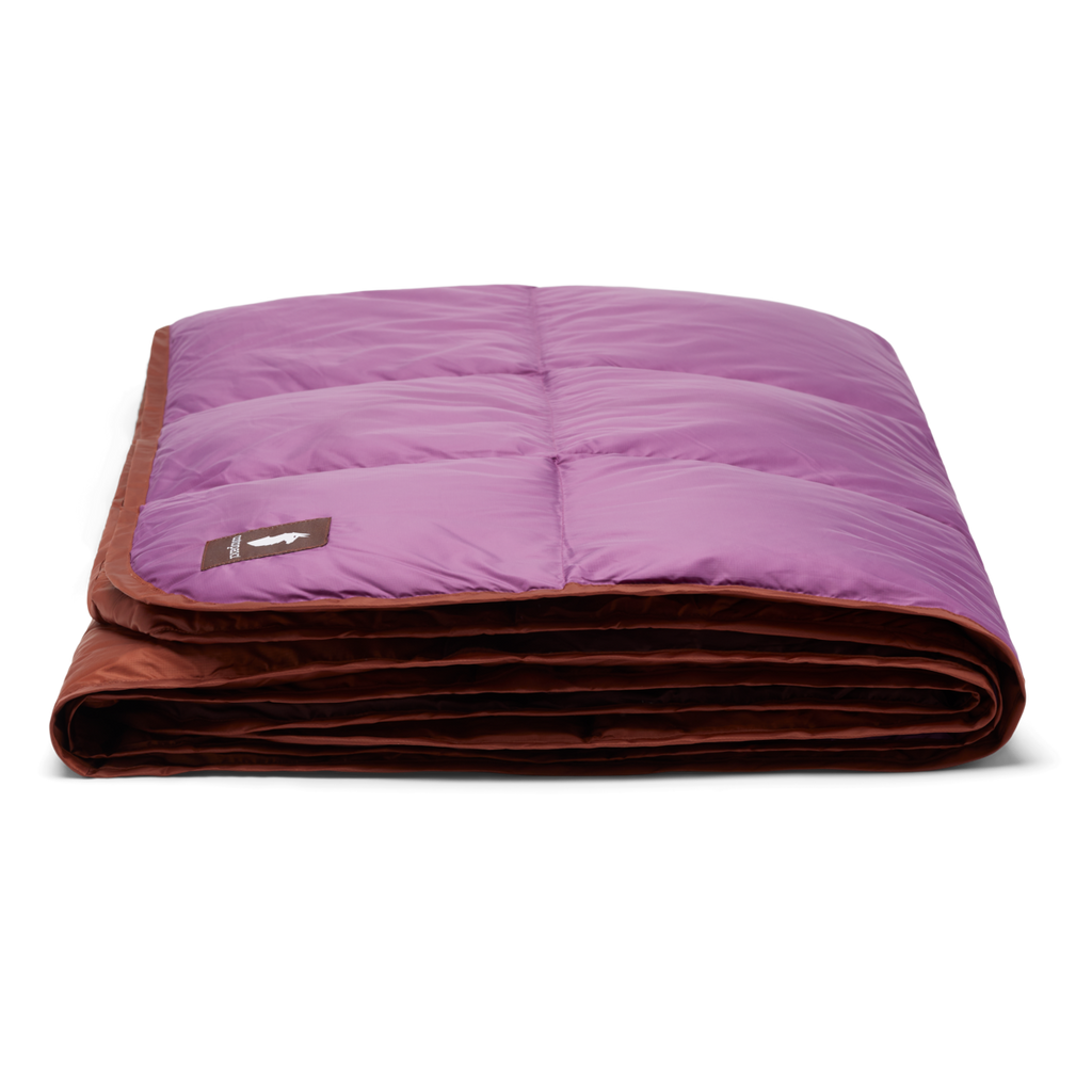 Fuego Down Blanket - Single, Chestnut Stripes