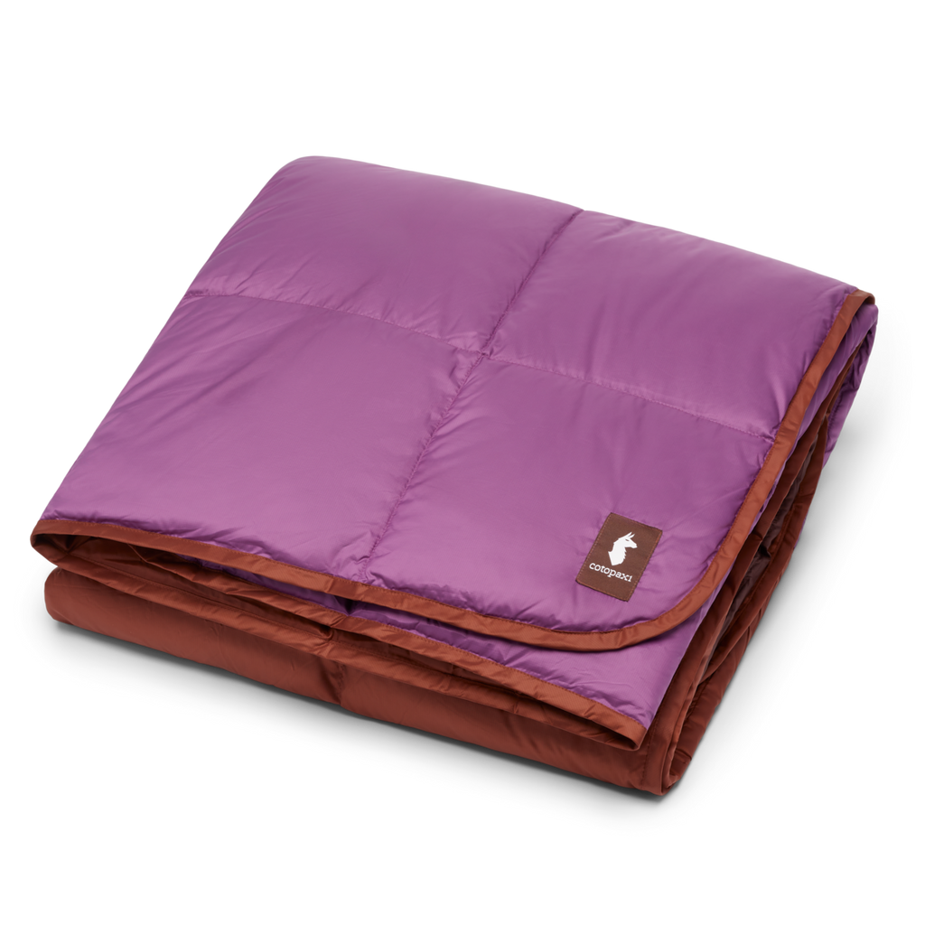 Fuego Down Blanket - Single, Chestnut Stripes