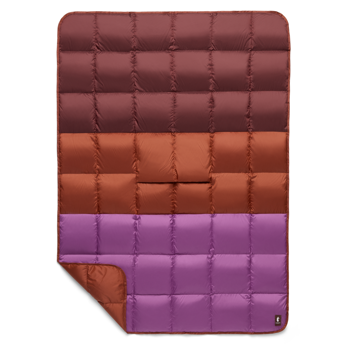 Fuego Down Blanket - Single, Chestnut Stripes