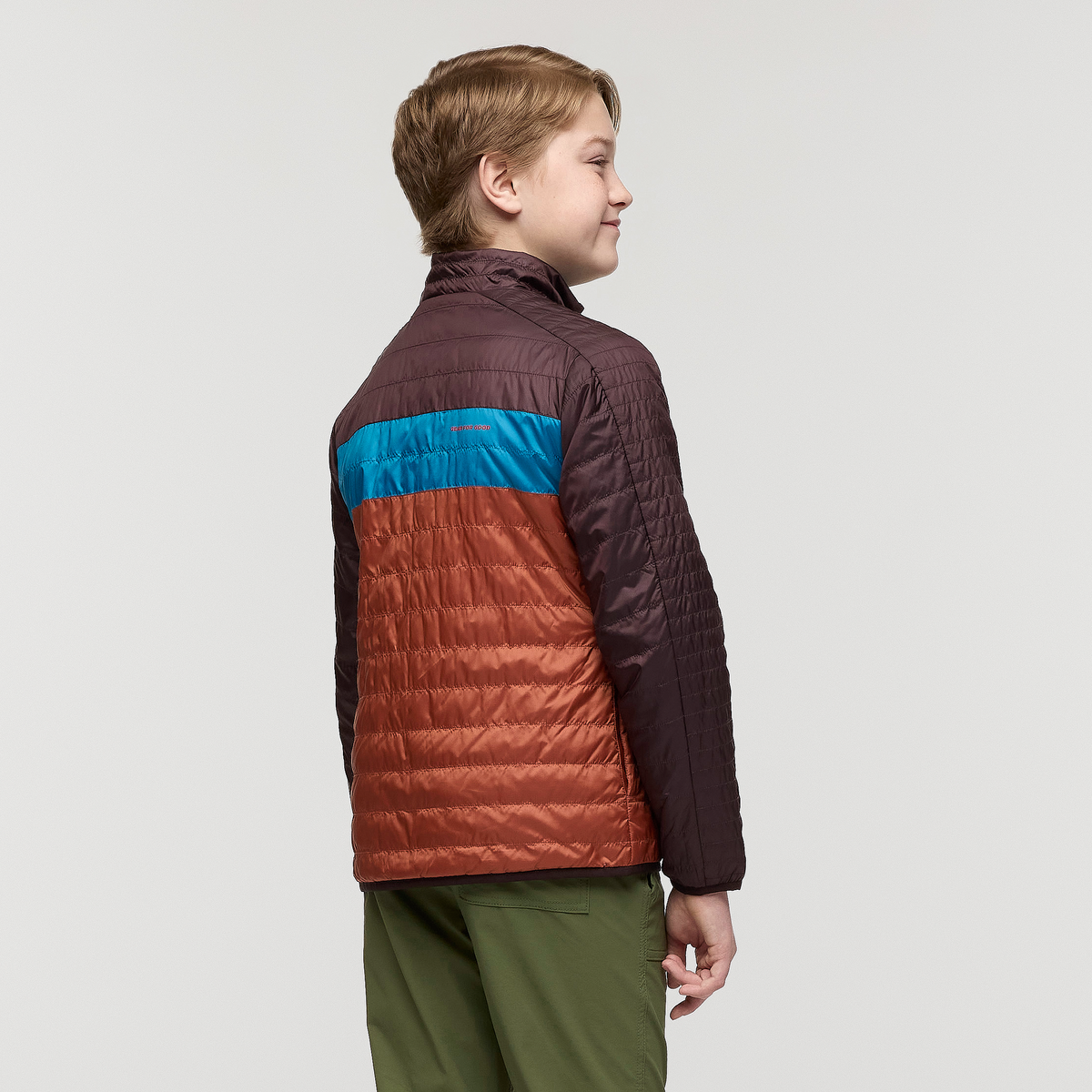 Capa Insulated Jacket - Kids', Coffee/Rusty, Model Dax