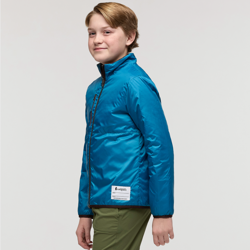 Capa Insulated Jacket - Kids', Coffee/Rusty, Model Dax