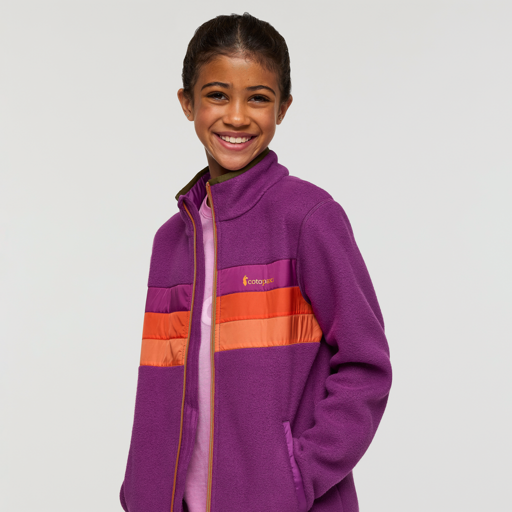 Teca Fleece Jacket - Kids', Story Time, Model Maliyah