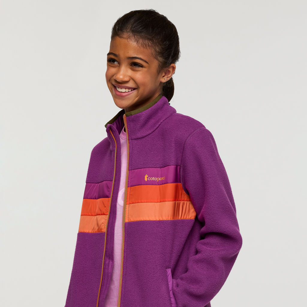 Teca Fleece Jacket - Kids', Story Time, Model Maliyah