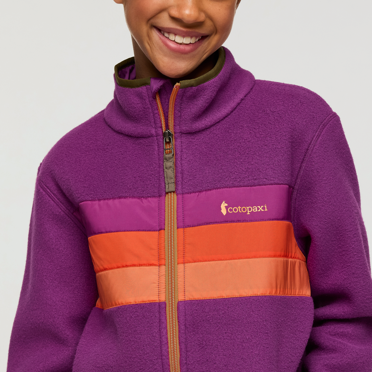 Teca Fleece Jacket - Kids', Story Time, Model Maliyah