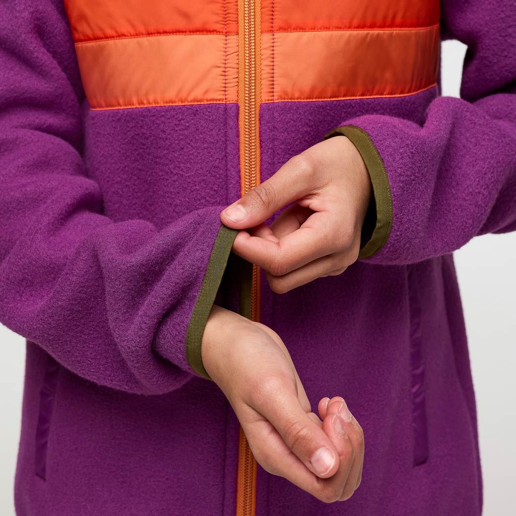 Teca Fleece Jacket - Kids', Story Time, Model Maliyah