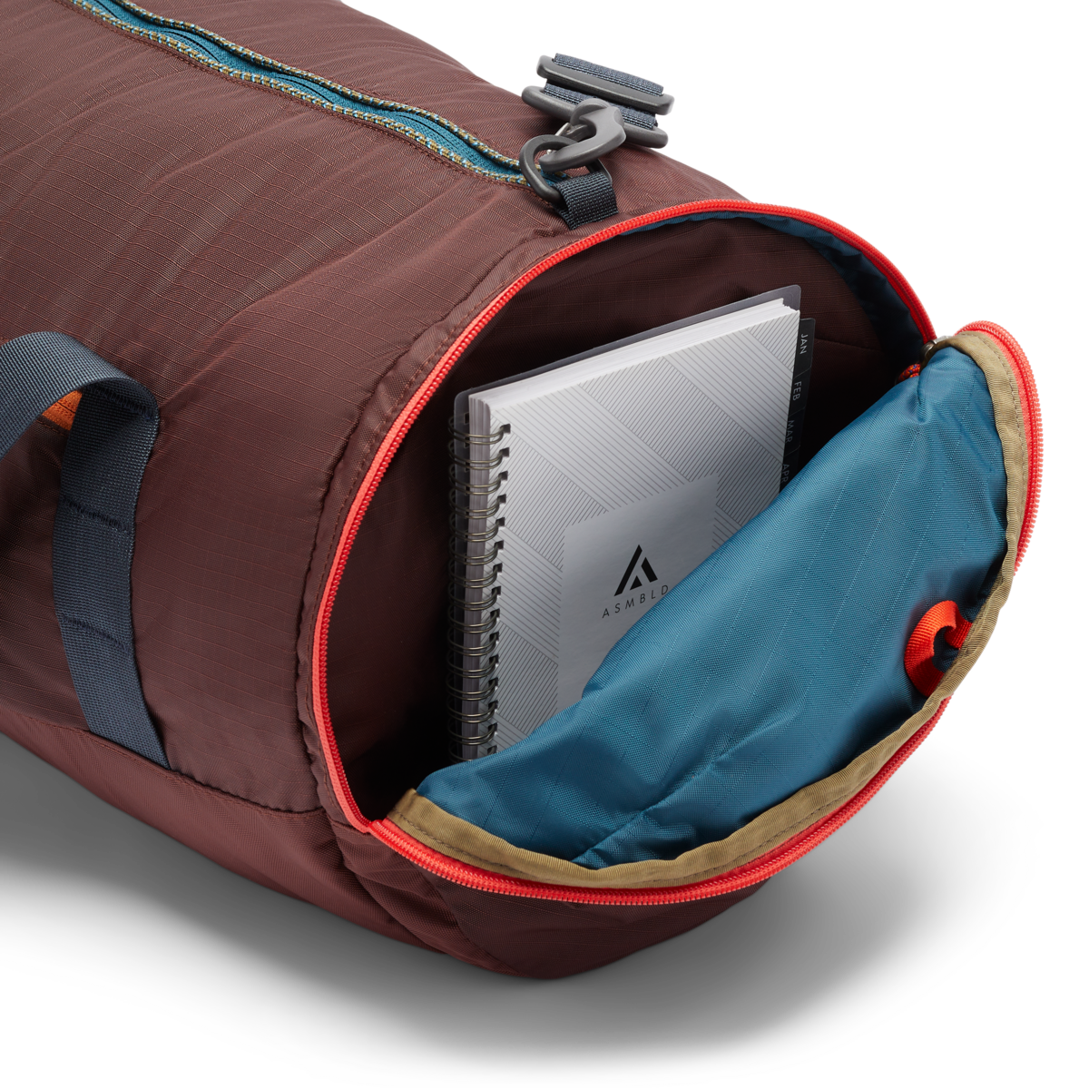 Ligera 32L Duffel Bag - Cada Día, Chestnut