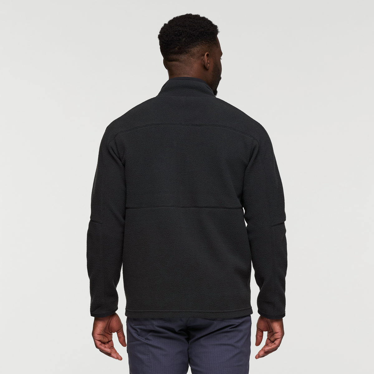 Abrazo Fleece Full-Zip Jacket - Men's, Cotopaxi Black, Model Kirk