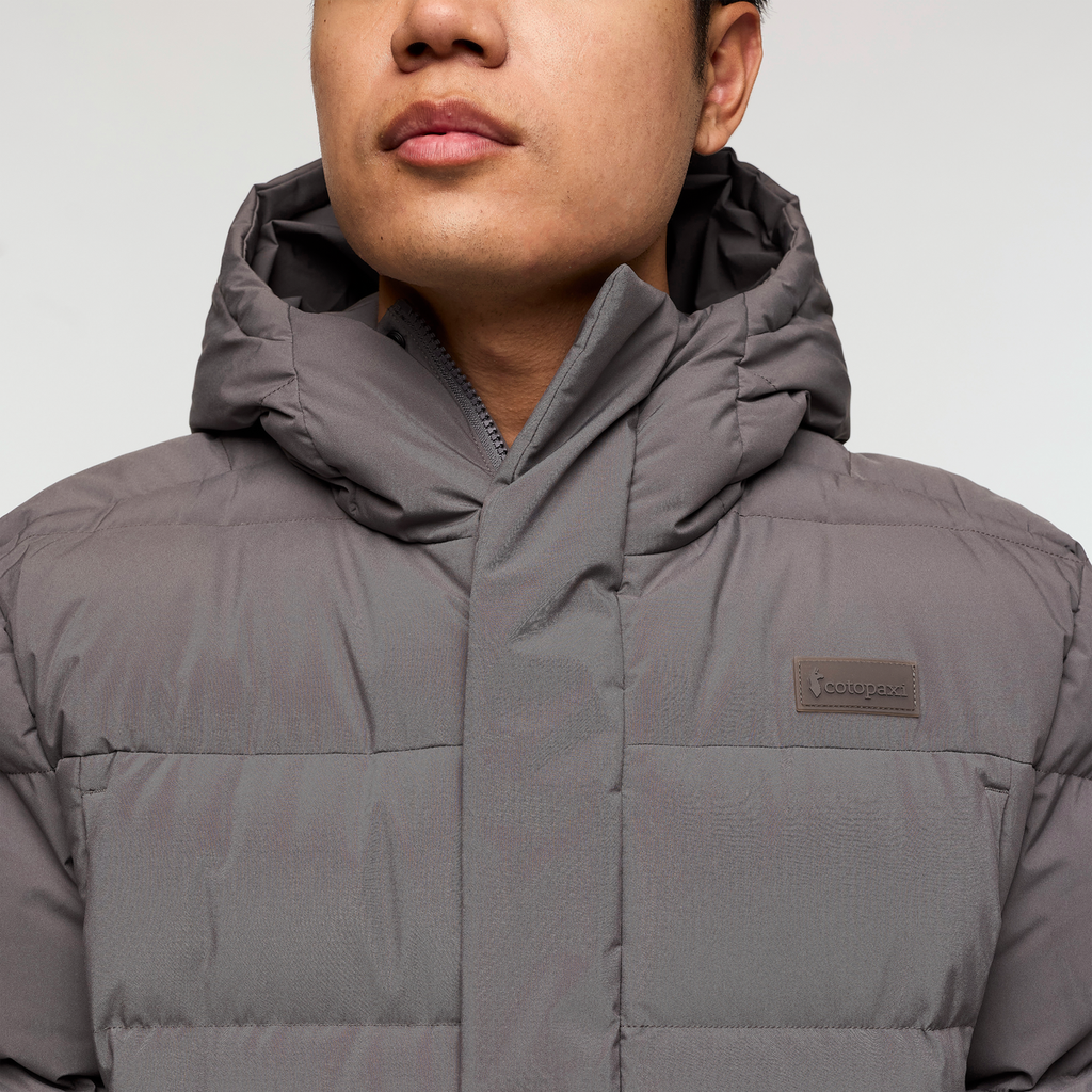 Alivio Down Parka - Men's, Cinder, Model Justin