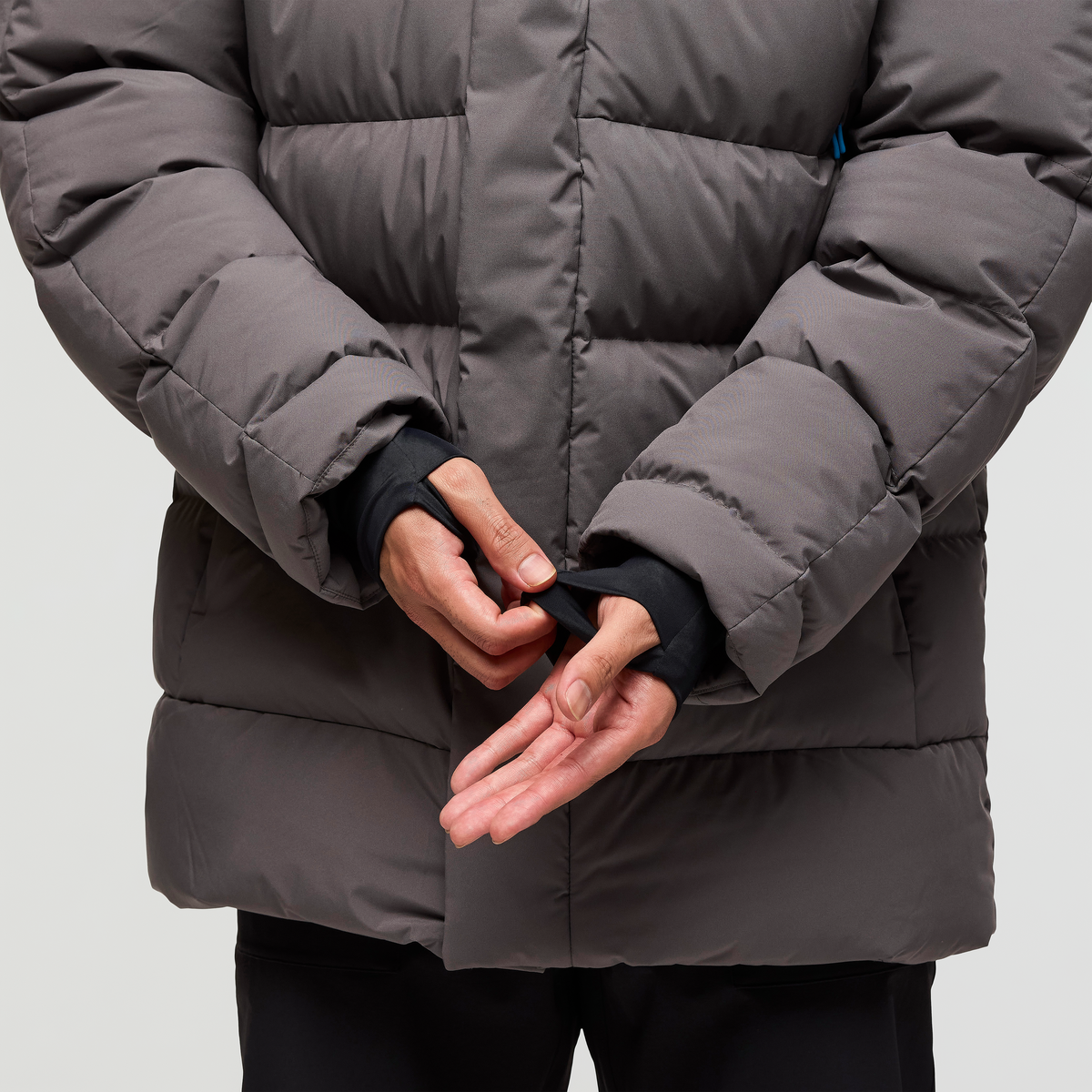 Alivio Down Parka - Men's, Cinder, Model Justin