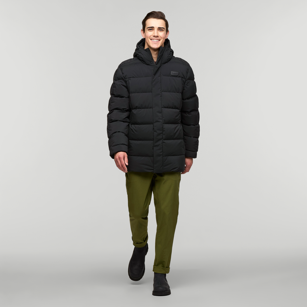 Alivio Down Parka - Men's, Cotopaxi Black, Model Kellan