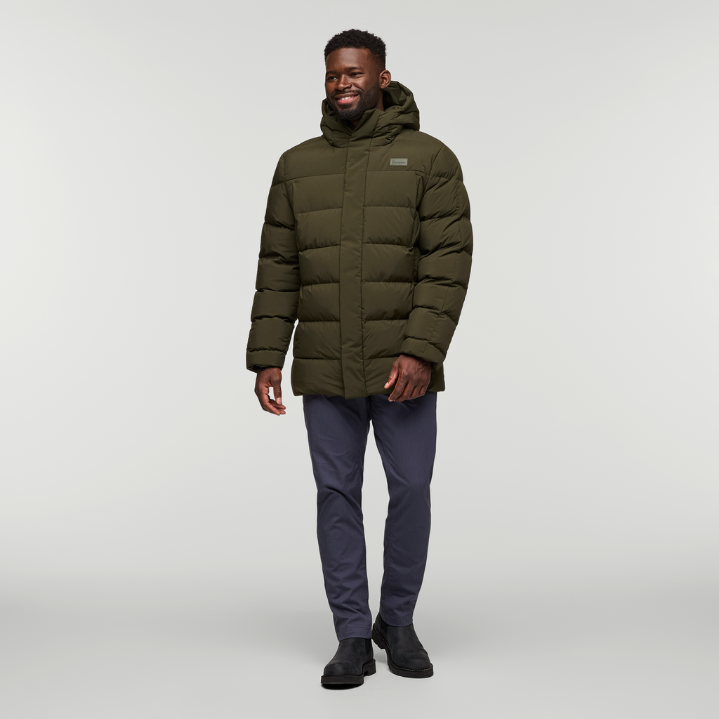 Alivio Down Parka - Men's, Woods, Model Kirk
