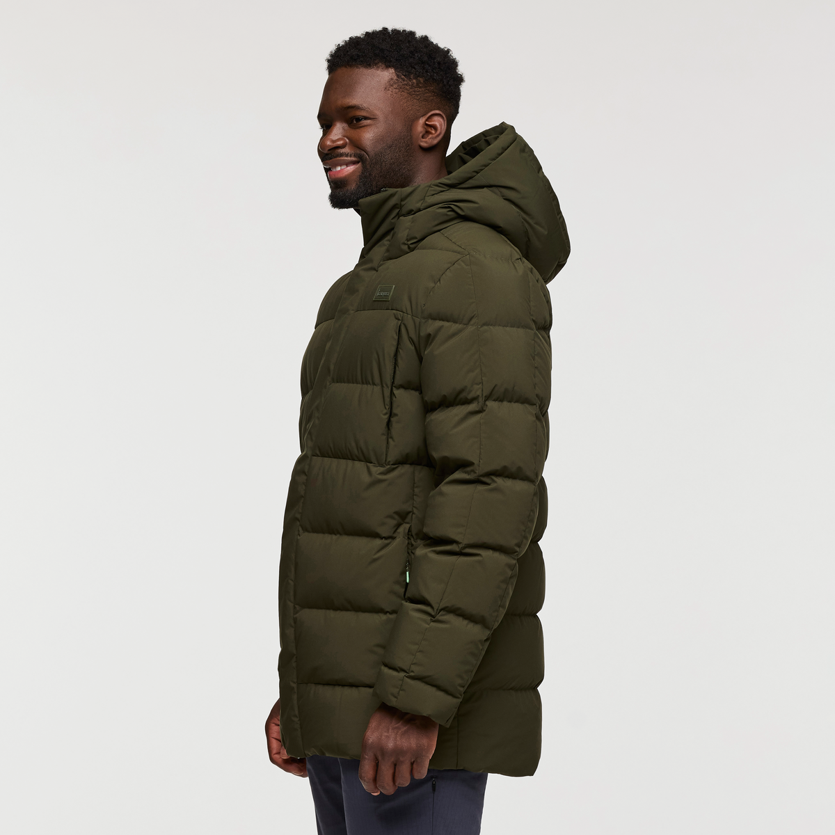 Alivio Down Parka - Men's, Woods, Model Kirk