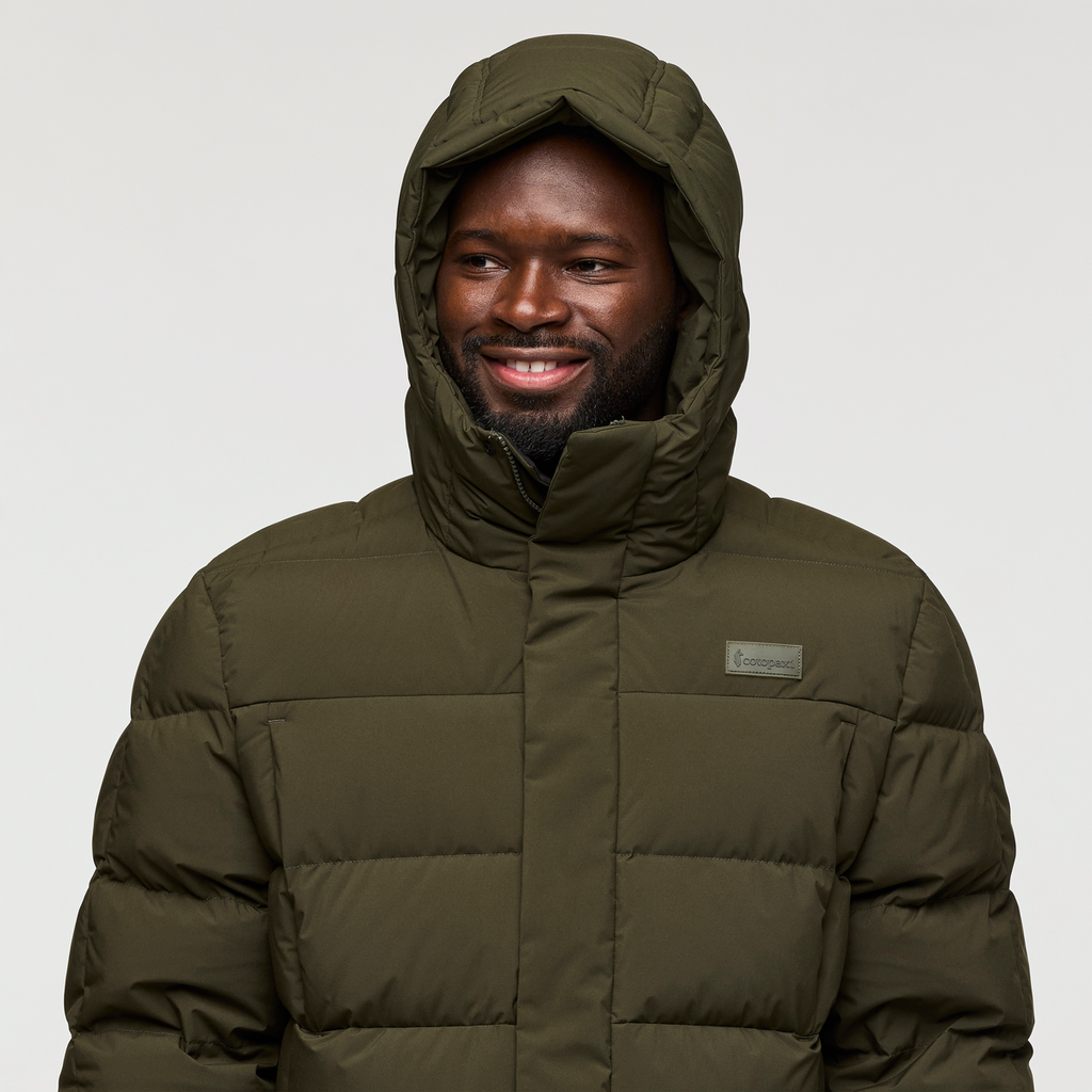 Alivio Down Parka - Men's, Woods, Model Kirk