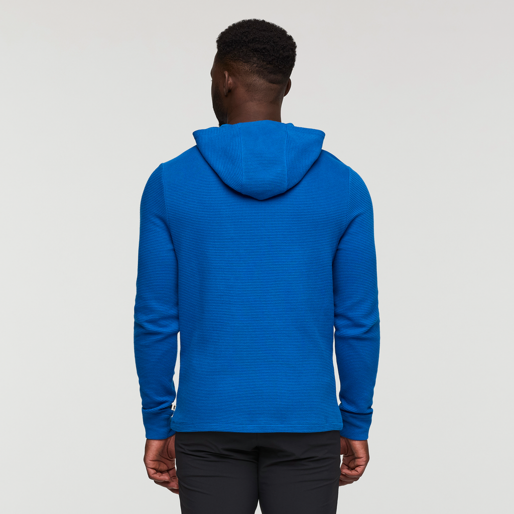 Atajo Long-Sleeve Waffle Hoodie - Men's, Atlantic, Model Kirk