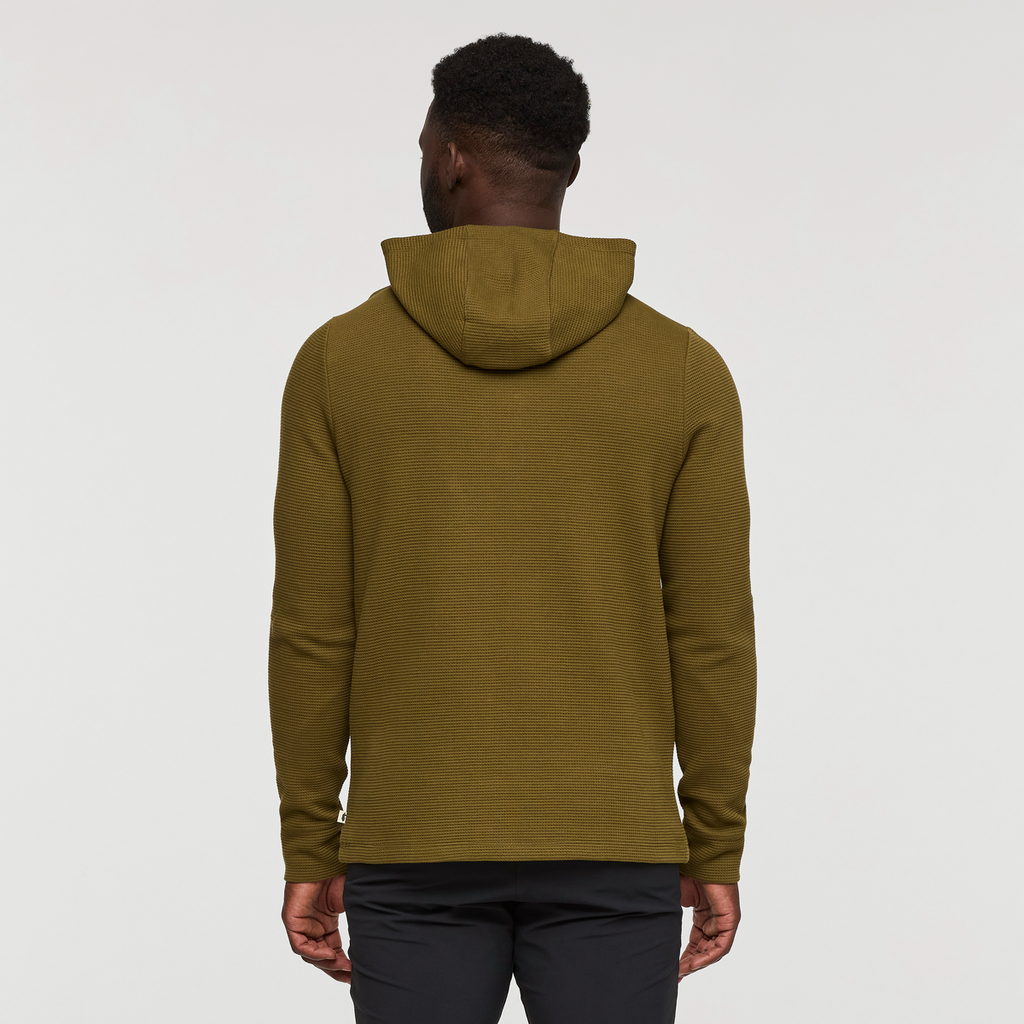 Atajo Long-Sleeve Waffle Hoodie - Men's, Live Oak, Model Kirk