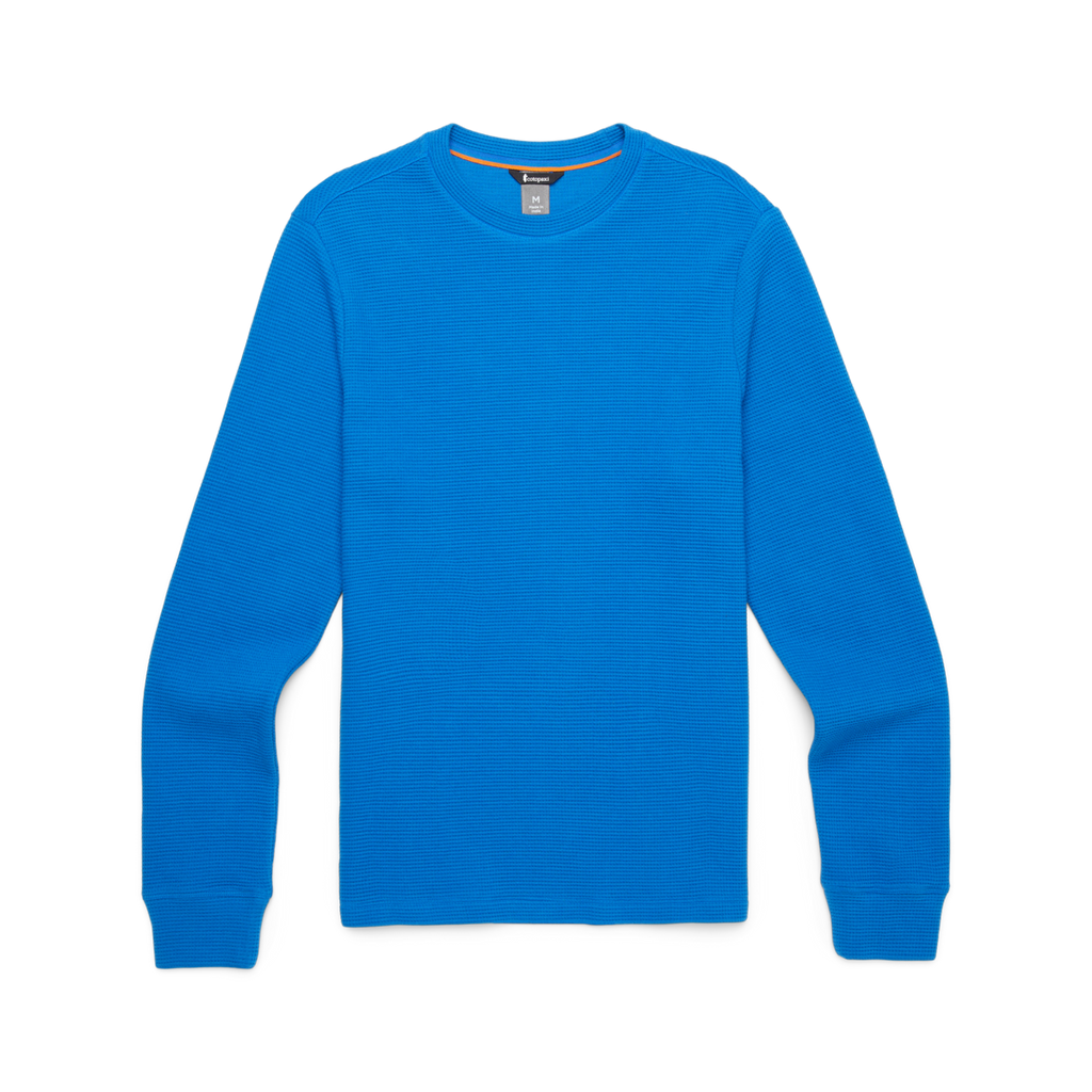 Atajo Long-Sleeve Waffle Shirt - Men's, Atlantic