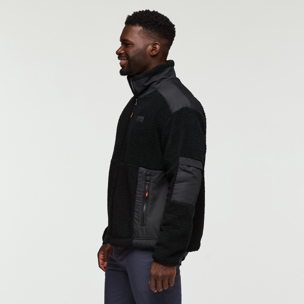 Bacano Fleece Jacket - Men's, Cotopaxi Black, Model Kirk