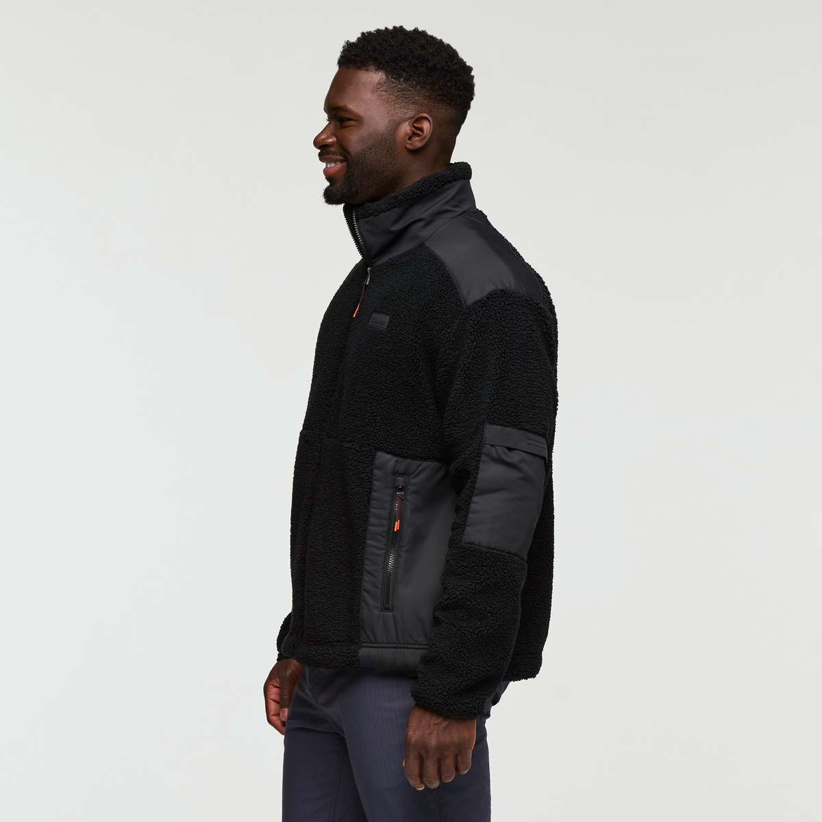 Bacano Fleece Jacket - Men's, Cotopaxi Black, Model Kirk