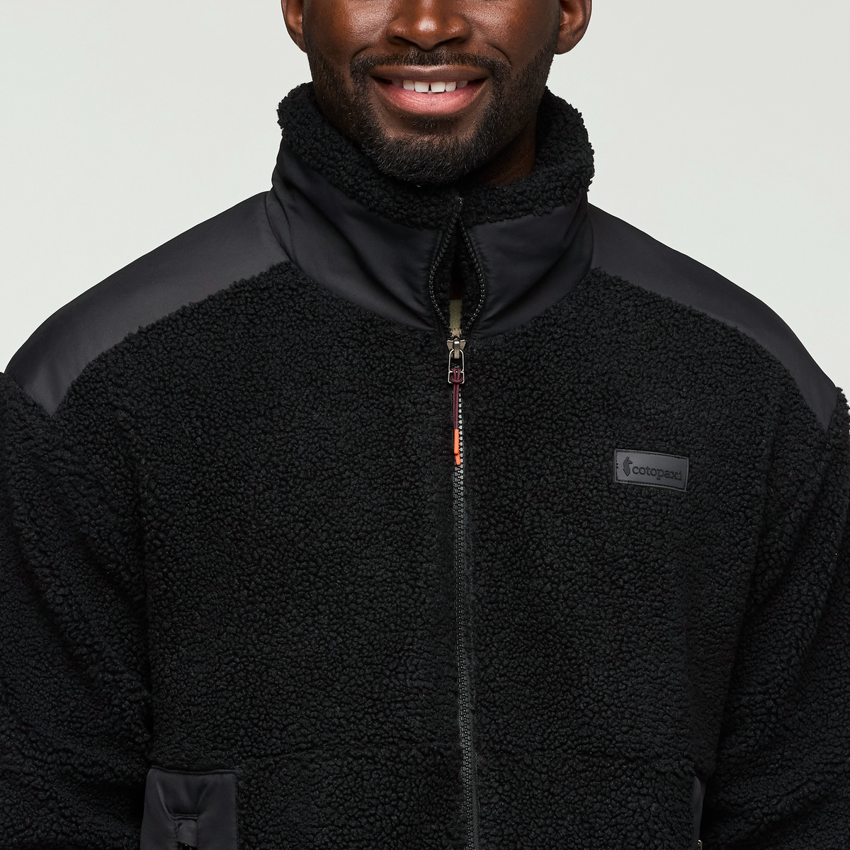 Bacano Fleece Jacket - Men's, Cotopaxi Black, Model Kirk