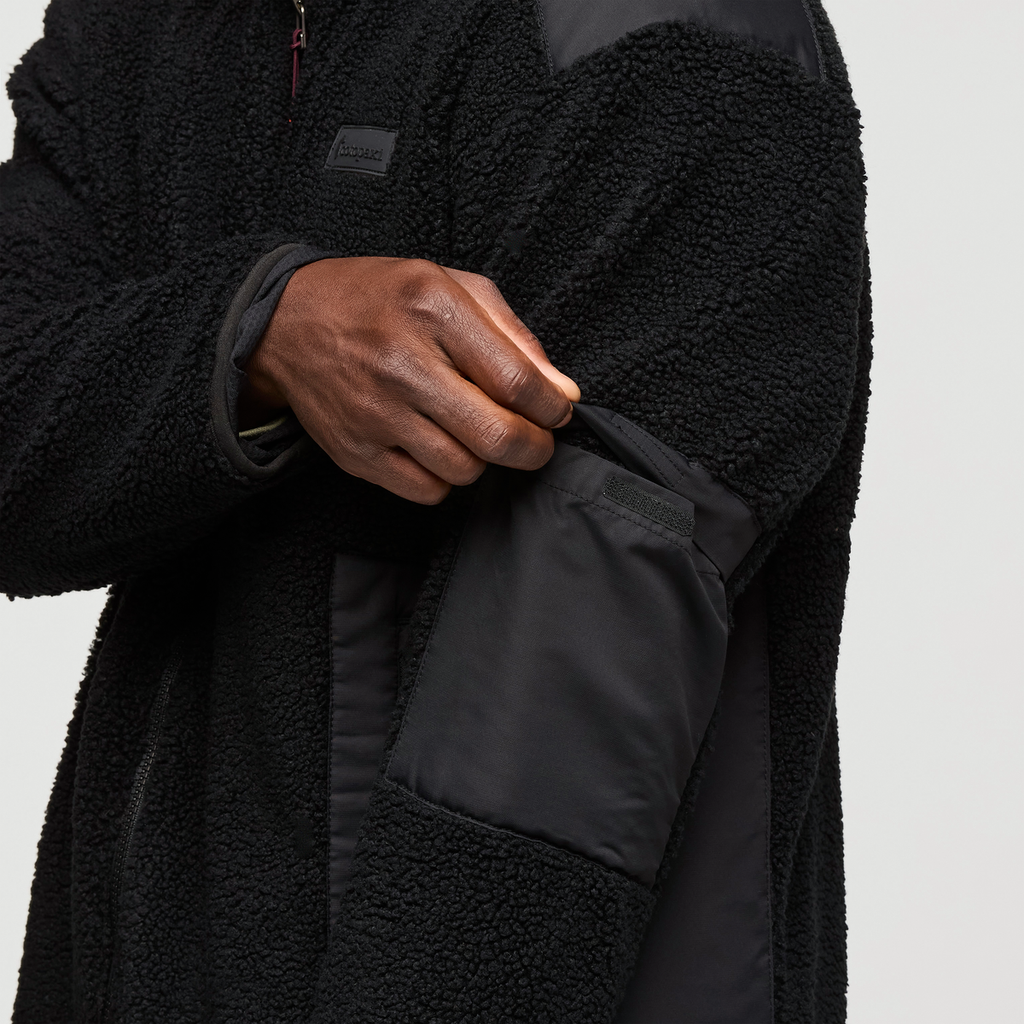 Bacano Fleece Jacket - Men's, Cotopaxi Black, Model Kirk