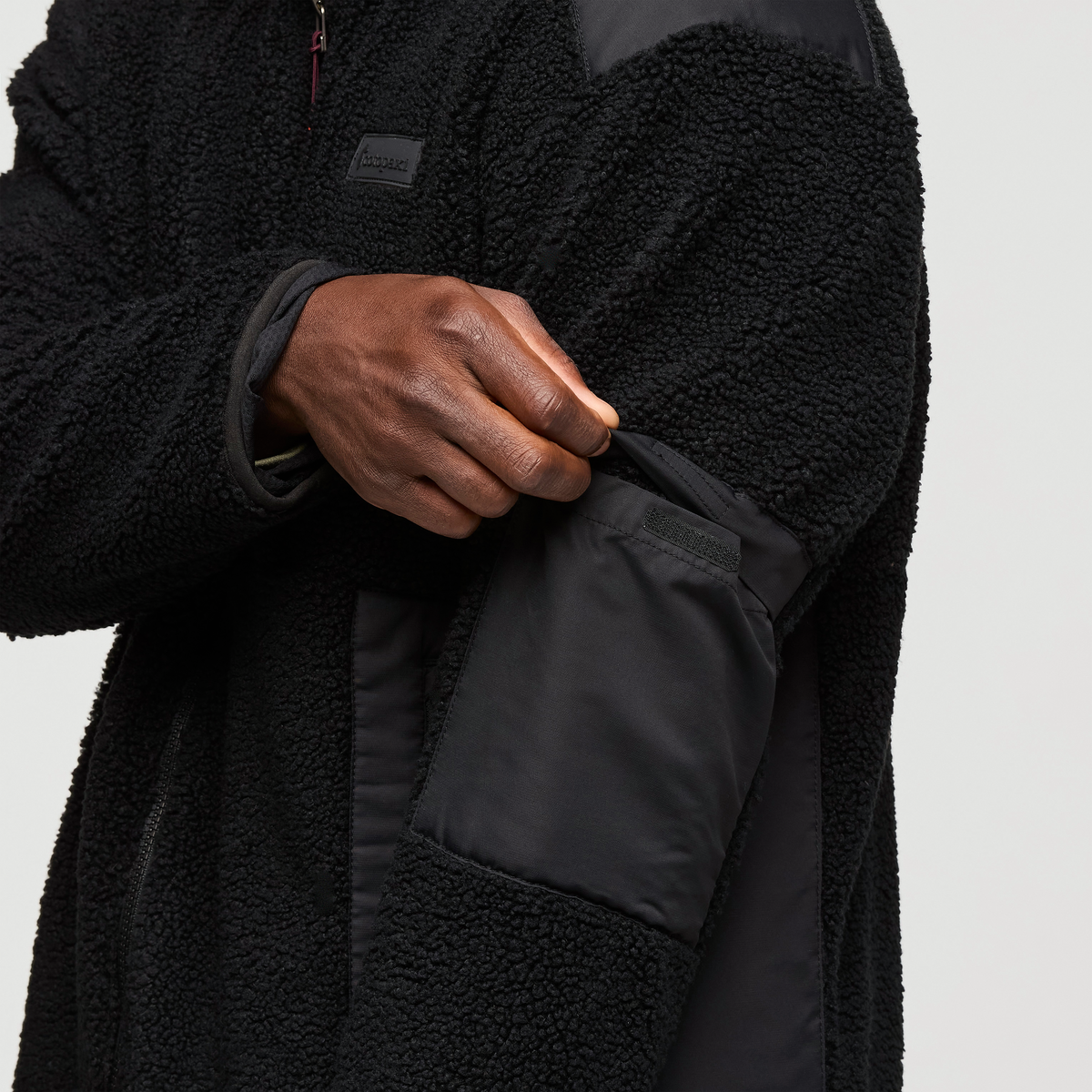 Bacano Fleece Jacket - Men's, Cotopaxi Black, Model Kirk