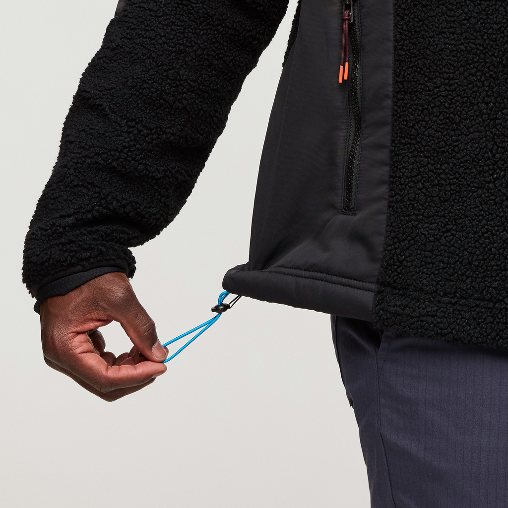 Bacano Fleece Jacket - Men's, Cotopaxi Black, Model Kirk