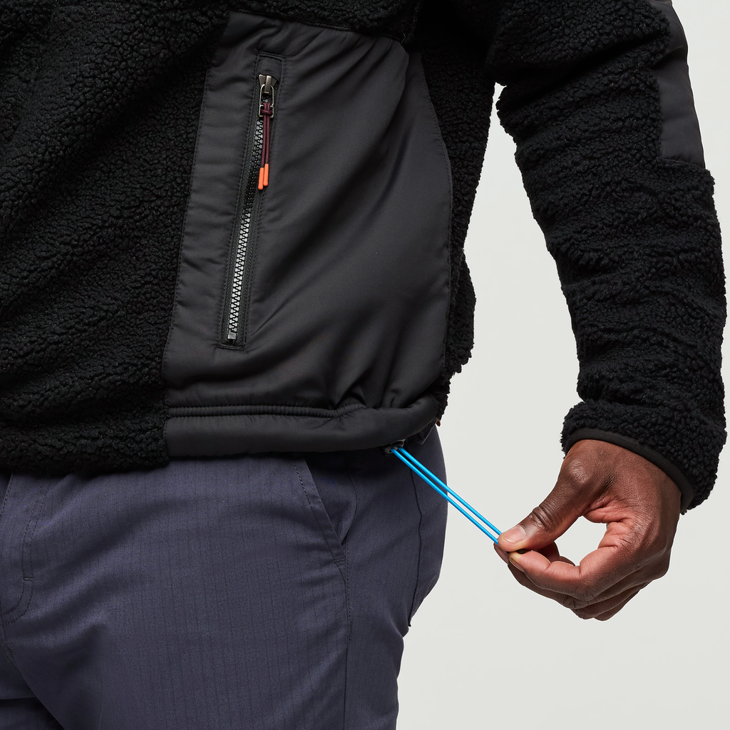 Bacano Fleece Jacket - Men's, Cotopaxi Black, Model Kirk